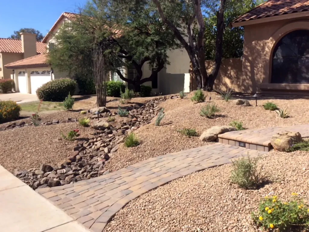 Front Yard Desert Landscape