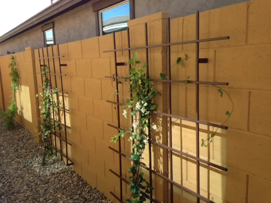 Brown Iron Trellis